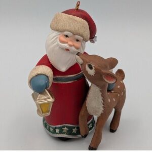 Hallmark Keepsake A Visit From Santa 2010, 2nd in the Series, Christmas Ornament